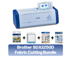 Brother ScanNCut SDX2250D + Fabric Cutting Bundle